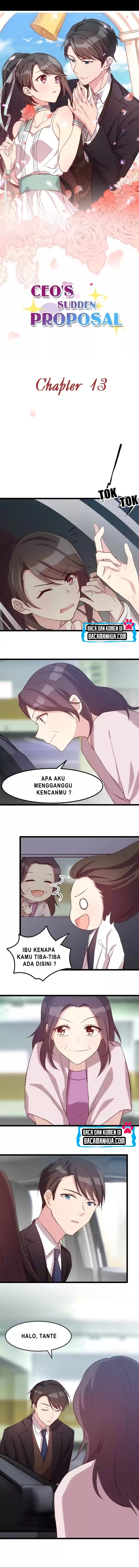 CEO’s Sudden Proposal Chapter 13 Gambar 2